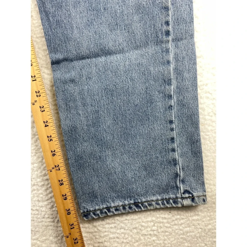 Levis 550 Relaxed Fit Jeans Mens 38x32 Light Wash Denim Tapered Leg Casual